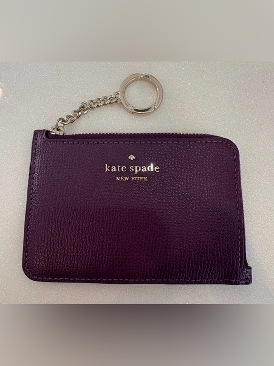 kate spade Handbags - Kate Spade New York Darcy Medium Zip Card Holder Ripe Plum